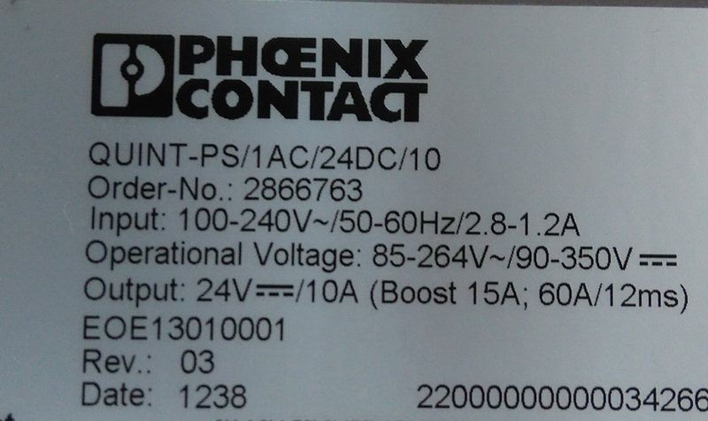 PHOENIX CONTACT QUINT-PS/1AC/24DC/10-2866763 - 裕益科技自動化設備可程式編碼器PLC分散式控制系統DCS